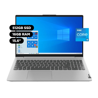 Tiendas EFE Laptop lenovo ideapad 5i 15.6 windows 11 intel core i5 1135g7 16gb 512gb ssd oferta