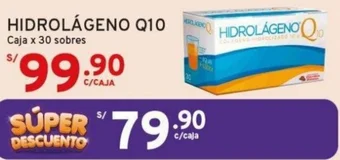 Mifarma HIDROLÁGENO Q10 Caja x 30 sobres oferta