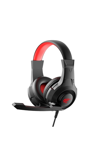 Tiendas EFE Audifonos gamer havit con micrófono h2031d negro y rojo oferta
