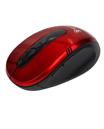 Tiendas EFE Mouse klip xtreme inalámbrico 1.6k dpi vector kmw-330 rojo oferta