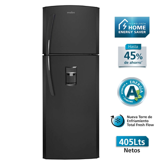 Tiendas EFE Refrigeradora 420lt mabe rmp420flpg1 grafito oferta