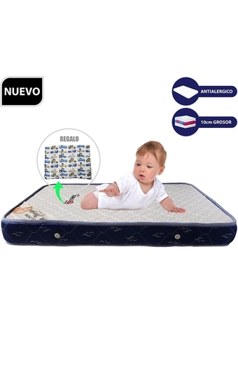 Tiendas EFE Colchón para bebé gethex 4 azul puntos oferta