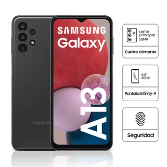 Tiendas EFE Celular samsung galaxy a13 64gb 4gb 6.6 negro oferta