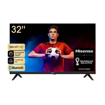 Tiendas EFE Tv hisense 32 hd smart 32a4h oferta