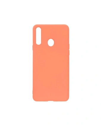 Tiendas EFE Case siliconado para celular samsung galaxy a20s coral oferta