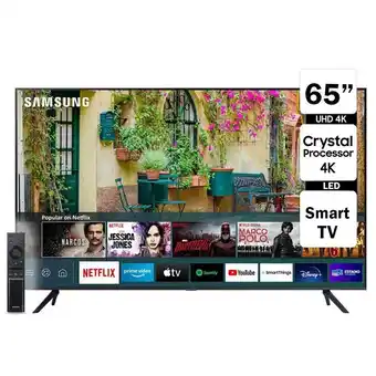 Tiendas EFE Televisor led 65 smart tv 4k uhd 65au7090 oferta