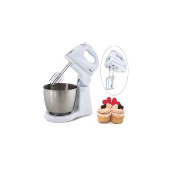 Tiendas EFE Batidora de pedestal imaco con bowl de metal 2.5l hm3025s blanco oferta