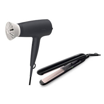 Tiendas EFE Combo philips: alisadora hp8321 + secadora de cabello bhd302 oferta