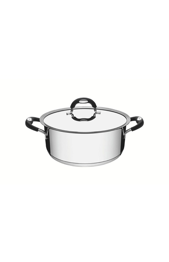 Tiendas EFE Olla baja de 4.7lt 24cm tramontina duo silicone oferta