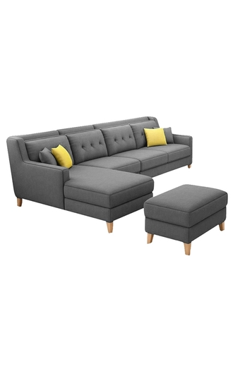 Tiendas EFE Seccional decohome almendra gris oferta
