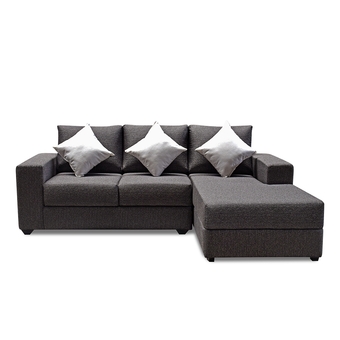 Tiendas EFE Seccional forli spring tela marrón derecho oferta