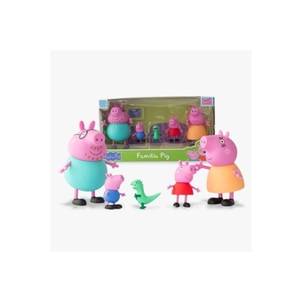 Tiendas EFE Set de figuras familia peppa pig pp-5 oferta