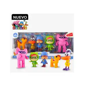 Tiendas EFE Set de figuras pocoyo x5 pocoyom-5 oferta