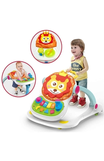 Tiendas EFE Andador caminador multifuncional 4 en 1 gethex león oferta