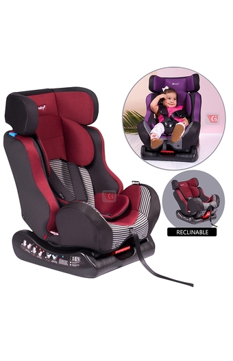 Tiendas EFE Silla de auto reclinable ebaby fireza 564 rojo oferta