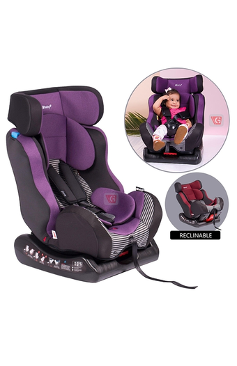 Tiendas EFE Silla para auto reclinable ebaby fireza morado oferta