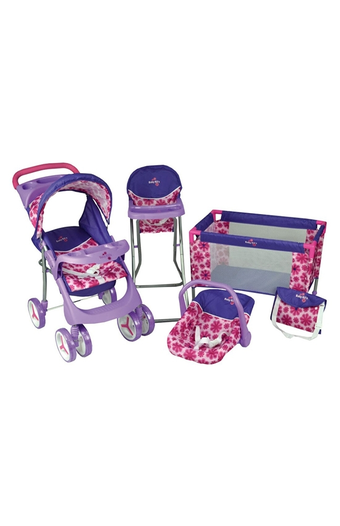 Tiendas EFE Set de muñeca maxi doll baby kits lila oferta