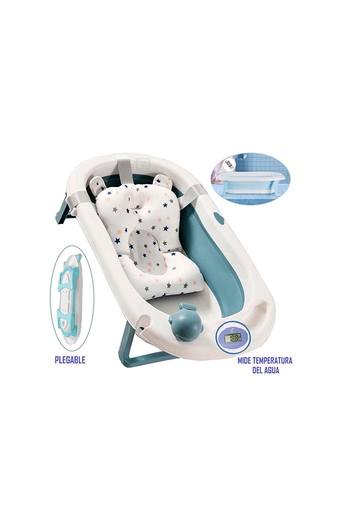 Tiendas EFE Tina de baño plegable para bebé doux db-688g azul oferta