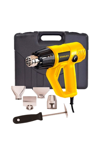 Tiendas EFE Pistola de calor 1800w + boquillas stanley oferta