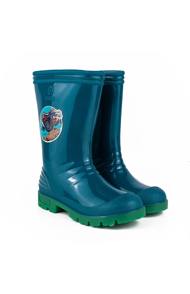 Botas impermeables venus buggy azul verde 24 oferta en Tiendas EFE