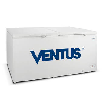 Tiendas EFE Congeladora dual doble tapa dura 567lt ventus oferta