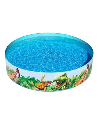 Tiendas EFE Piscina motivos dinosaurios 1.83mx38cm bestway oferta