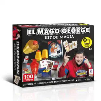 Tiendas EFE Mago george super duper kit de magia 100 trucos oferta