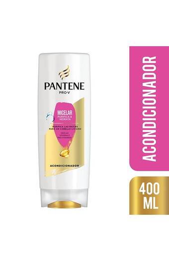 Tiendas EFE Acondicionador pantene pro-v micelar purifica hidrata 400ml oferta