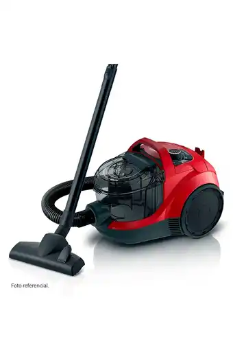 Tiendas EFE Aspiradora sin bolsa bosch 1800w bgs21wx200 rojo oferta