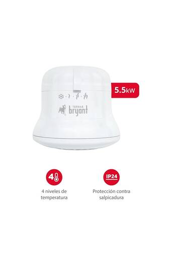 Tiendas EFE Ducha elec 5.5kw bryant maxi linea oferta