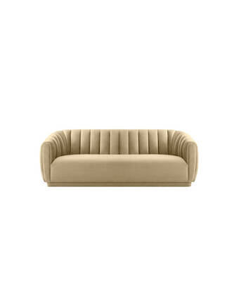 Tiendas EFE Sofá 2 cuerpos home premium vetinna beige oferta