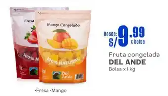 Makro Fruta congelada DEL ANDE Bolsa x 1 kg oferta