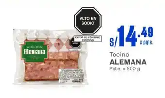 Makro Tocino ALEMANA Pqte. x 500 g oferta