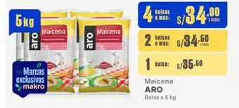 Makro Maicena ARO Bolsa x 5 kg oferta