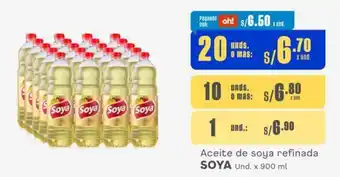 Makro Aceite de soya refinada SOYA Und. x 900 ml oferta