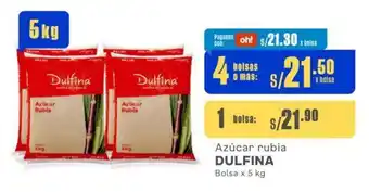 Makro Azúcar rubia DULFINA Bolsa x 5 kg oferta