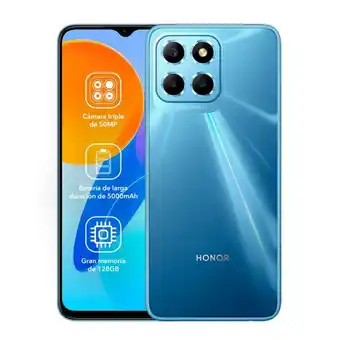 Tiendas EFE Celular honor x6s 4gb 128gb 6.5 azul oferta