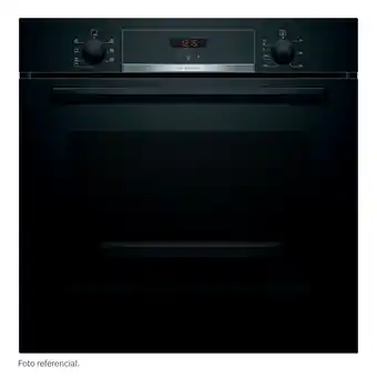 Tiendas EFE Horno eléctrico multifuncional bosch hba513bb1 negro oferta