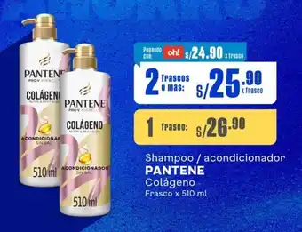 Makro Shampoo / acondicionador PANTENE Colágeno Frasco x 510 ml oferta
