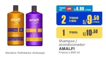 Makro Shampoo / acondicionador AMALFI Frasco x 900 ml oferta
