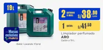Makro Limpiador perfumado ARO Galón x 19 L oferta