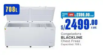 Makro Congeladora BLACKLINE Chest Freez Capacidad: 708 L oferta