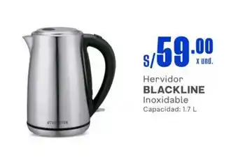 Makro Hervidor BLACKLINE Inoxidable Capacidad: 1.7 L oferta
