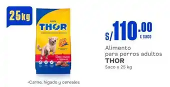 Alimento para perros adultos THOR Saco x 25 kg