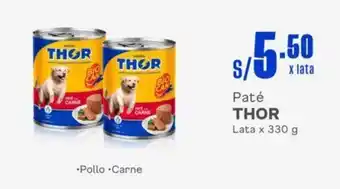 Makro Paté THOR Lata x 330 g oferta