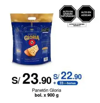 Metro Panetón Gloria bol. x 900 g oferta