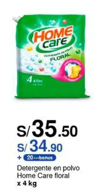 Metro Detergente en polvo Home Care floral x 4 kg oferta