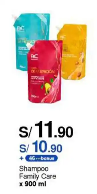 Metro Shampoo Family Care x 900 ml oferta