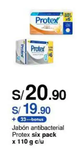 Metro Jabón antibacterial Protex six pack x 110 g c/u oferta