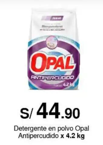 Metro Detergente en polvo Opal Antipercudido x 4.2 kg oferta